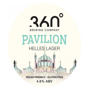 360 Brewing Pavilion Helles Lager